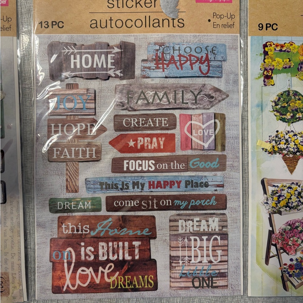 Crafters Square Colorful Multiple Sticker Collection 5 Packs - Picture 5 of 6